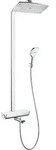 hansgrohe Raindance E Showerpipe 360 1-jet, mit Wannenthermostat, Brausestange