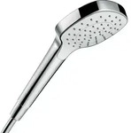 hansgrohe Croma Select E Handbrause 1-jet EcoSmart 7 l/ min, wei&szlig;/ chrom, 26816400
