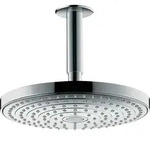 hansgrohe Raindance Select S 240 2 jet Kopfbrause mit Deckenanschluss, 26467000,