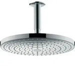 hansgrohe Raindance Select S 300 2 jet Kopfbrause mit Deckenanschluss, 27337000,