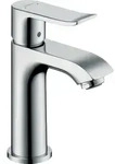 hansgrohe Metris Einhebel-Waschtischmischer 100 mit Ablaufgarnitur f&uuml;r