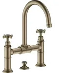 hansgrohe AXOR Montreux 2-Griff-Waschtischarmatur 220,...