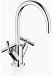 Dornbracht TARA Waschtisch-Einlochbatterie mit Ablaufgarnitur, Ausladung 165mm,