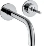 hansgrohe AXOR Uno Einhebel-Waschtischmischer Unterputz, Rosetten f&uuml;r Wandmontage,