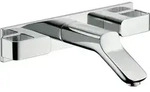 hansgrohe AXOR Urquiola 3-Loch Waschtischarmatur Unterputzmodell mit kurzem Auslauf,