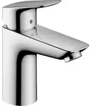 hansgrohe Logis Waschtischmischer, Lowflow, ComfortZone100, Zugstangen