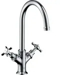 hansgrohe AXOR Montreux Zweigriff Waschtischarmatur 210, ohne Ablaufgarnitur,