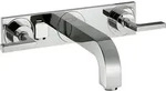 hansgrohe AXOR Citterio 3-Loch Waschtischarmatur Unterputz, Auslauf 222mm,