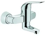Grohe Euroeco Special Einhand-Waschtischbatterie, Aufputzmontage, Ausladung...