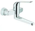 Grohe Euroeco Special Einhand-Waschtischbatterie, Aufputzmontage, Ausladung 257mm,
