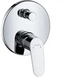 hansgrohe Focus Wannenmischer, Unterputzmodell f&uuml;r iBox universal, 2 Verbraucher,