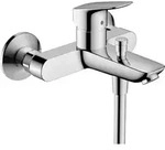 hansgrohe Logis Wannenmischer, Aufputz, 2 Verbraucher, Ausladung 194mm, 71400000,