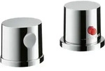 hansgrohe AXOR Uno 2-Loch Wannenrandarmatur, Thermostat, 2 Verbraucher,...