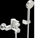 HANSA HANSAPRIMO Wannen- und Brausearmatur, mit Handbrause, mit
