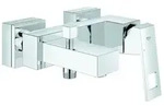 Grohe Eurocube Einhand-Wannenbatterie, Aufputz, Ausladung 181mm, ohne Brausegarnitur,