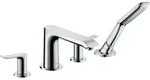 hansgrohe Metris 4-Loch Einhebel-Wannenrandmischer chrom, 31442000