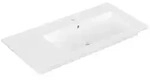 Villeroy & Boch Venticello Schrankwaschtisch, Becken rechts, 1 Hahnloch, mit