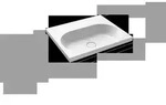 KALDEWEI CENTRO Aufsatzwaschtisch 3055 600x500x40 mm, 902806003001,...
