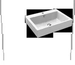 KALDEWEI PURO Wandwaschtisch 3164 600x460x120 mm, 901406013001, Ausf&uuml;hrung:...