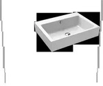 KALDEWEI PURO Wandwaschtisch 3164 600x460x120 mm, 901406003001, Ausf&uuml;hrung:...