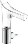 hansgrohe AXOR Starck V Einhebel-Waschtischmischer 140 mit Glasauslauf und