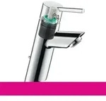 hansgrohe Talis S Einhebel-Waschtischmischer 80, Zugstangen-Ablaufgarnitur, Ausladung