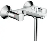 hansgrohe Logis 2-Griff Wannenmischer, Aufputz, 2 Verbraucher, Ausladung 217mm,