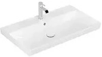 Villeroy & Boch Avento Schrankwaschtisch, 1 Hahnloch, mit &Uuml;berlauf, 800x470mm,