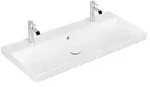 Villeroy & Boch Avento Schrankwaschtisch, 2 Hahnl&ouml;cher, mit &Uuml;berlauf, 1000x470mm,