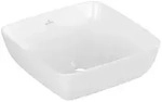 Villeroy & Boch Artis Aufsatzwaschbecken, quadrat, ohne &Uuml;berlauf, 410x410mm,