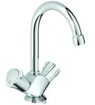 GROHE Costa Waschtisch-Einlochbatterie, Ausladung 137mm, schwenkbar, Zweigriff,