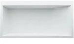 LAUFEN Kartell Mineralgu&szlig; Badewanne Ecke links 1700x860x590mm, mit Sch&uuml;rze...