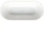BetteLux Oval Badewanne, Einbauversion, 1800x800x450mm, 3466-000, Farbe: Wei&szlig;