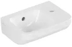 Villeroy & Boch Architectura Handwaschbecken, eckig, Hahnloch rechts, mit...