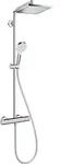 hansgrohe Crometta E Showerpipe 240 1-jet EcoSmart mit Thermostat, chrom, 27281000