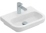 Villeroy & Boch Architectura Handwaschbecken, eckig, Hahnloch mittig, ohne...