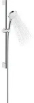hansgrohe Crometta Brauseset Vario Green 6 l/min mit Brausestange 65 cm, wei&szlig;/