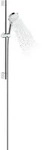 hansgrohe Crometta Brauseset Vario EcoSmart mit Brausestange 90 cm, wei&szlig;/ chrom,