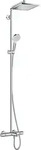 hansgrohe Crometta E Showerpipe 240 1-jet mit Wannenthermostat, chrom, 27298000