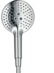 hansgrohe AXOR ShowerSolutions Handbrause 120 3-jet, 26050000, Farbe: Chrom