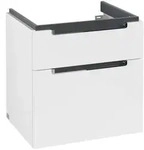 Villeroy & Boch Subway 2.0 Waschtischunterschrank, 2 Ausz&uuml;ge, Waschbecken mittig,