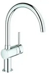 GROHE Minta Einhand-Sp&uuml;ltischarmatur, Ausladung 223mm, C-Auslauf, schwenkbar,
