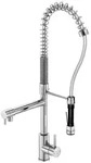 Steinberg Serie 100 K&uuml;chenarmatur, mit Handbrause, Ausladung 156mm, schwenkbar,
