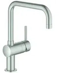 GROHE Minta Einhand-Sp&uuml;ltischarmatur, Ausladung 223mm, U-Auslauf, schwenkbar,