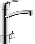 hansgrohe Focus M41 Einhebel-K&uuml;chenmischer 200 mit Ger&auml;teabsperrventil, mit 1