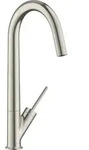 hansgrohe AXOR Starck Einhebel-K&uuml;chenmischer 300 mit Schwenkauslauf, 10822800,