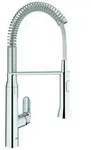 GROHE K7 Einhand-Sp&uuml;ltischarmatur, Ausladung 234mm, schwenkbar, Profibrause,