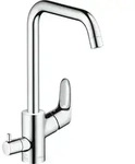 hansgrohe Focus M41 Einhebel-K&uuml;chenmischer 260 mit Ger&auml;teabsperrventil, 1