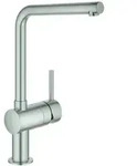 GROHE Minta Einhand-Sp&uuml;ltischarmatur, Ausladung 210mm, L-Auslauf, schwenkbar,