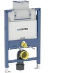 Geberit Duofix Element f&uuml;r Wand-WC, 82cm, mit Omega UP-Sp&uuml;lkasten 12cm,
